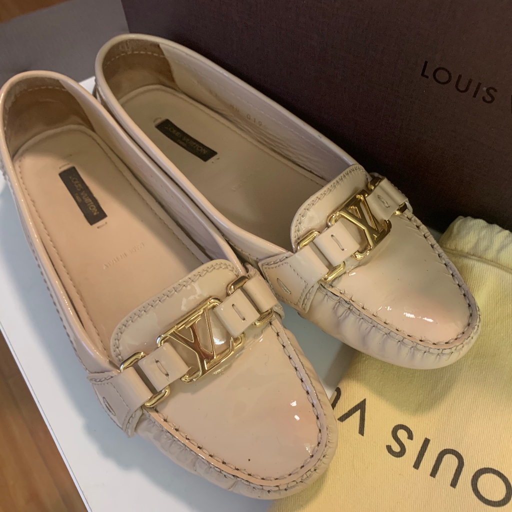 Louis Vuitton Shoes Oxford Loafers With Box And Dustbag